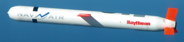 일본이 500발 도입하기로 한 토마호크 순항 미사일. / 미 레이시온 社