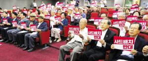 사드 배치 반대와  남한의 그림자 정부